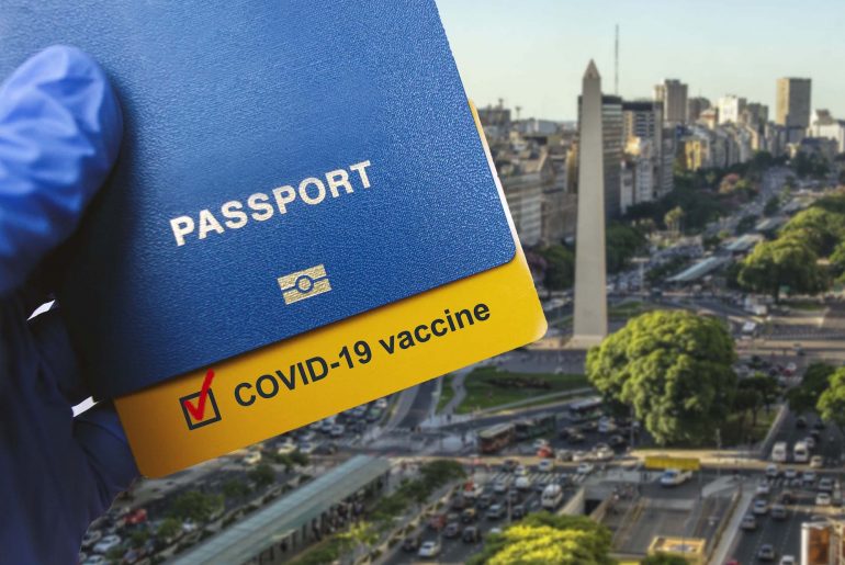 Argentina COVID passport certificate Buenos Aires
