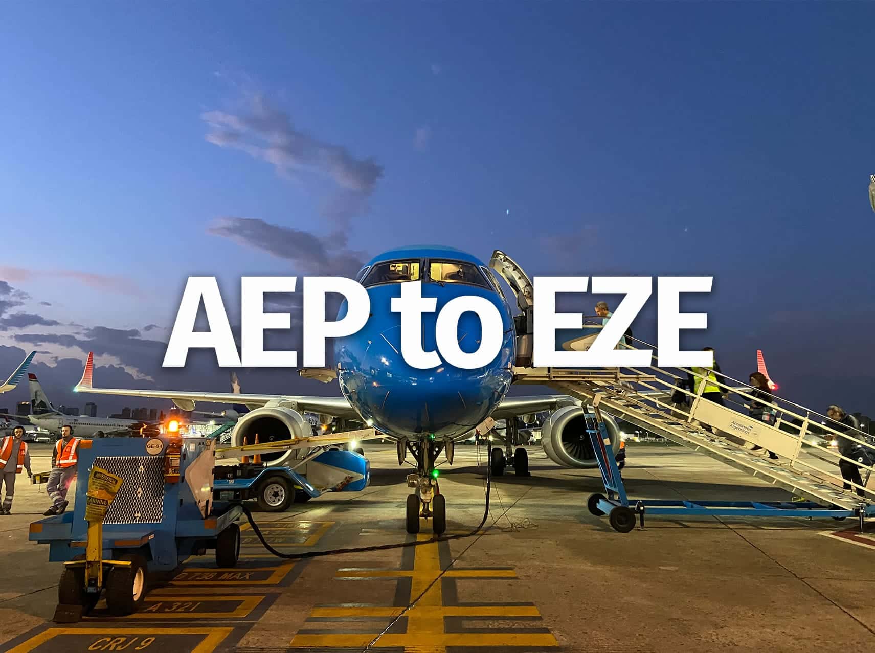 Airport transfer AEP to EZE